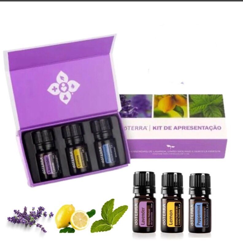 KIT 3 óleos essenciais 5ml doTerra